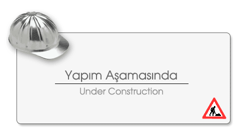 Site yapim asamasindadir